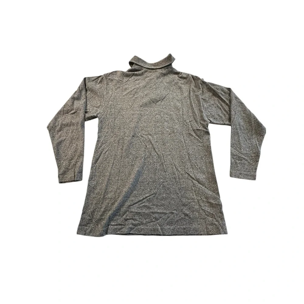 Gap Shirt Mens Large Gray Fleece Quarter Zip Pullover Streetwear Casual EUC‎